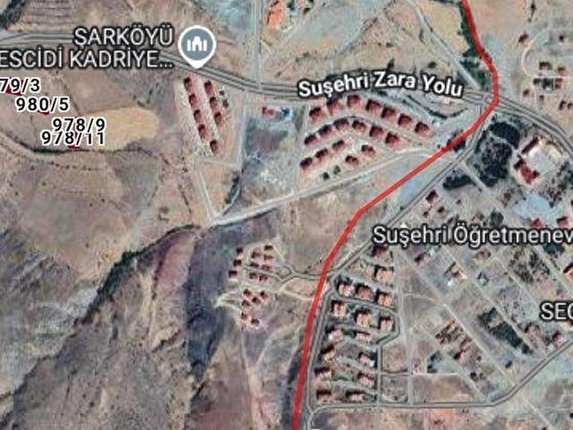 SUŞEHRİ YALNIZBAĞLAR-ÖKSÜLÜ 864 M2 SATILIK ARSA - Görsel 12