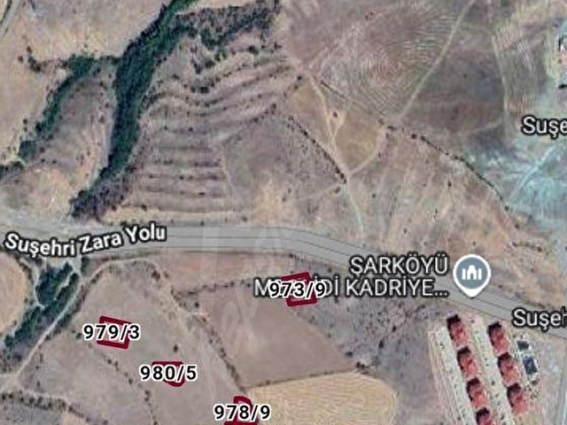 SUŞEHRİ YALNIZBAĞLAR-ÖKSÜLÜ 864 M2 SATILIK ARSA - Görsel 2
