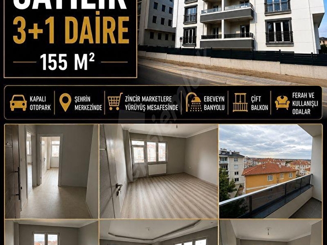 BABAESKİDE HÜKÜMET KONAĞI MEVKİİNDE SATILIK 3+1 155M2 DAİRE1