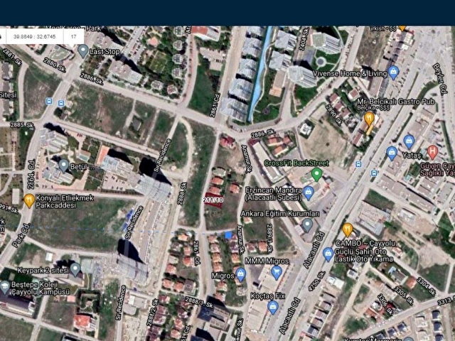 Cayyolu Bolgesi Ankara Egitim Kurumlari Yakini Yatirimlik Arsa 94970 4051 Hurriyet Emlak