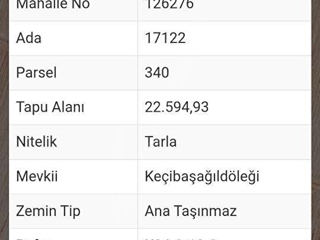 HİMMETDEDE,DE KELEPİR İKİ ADET TARLA