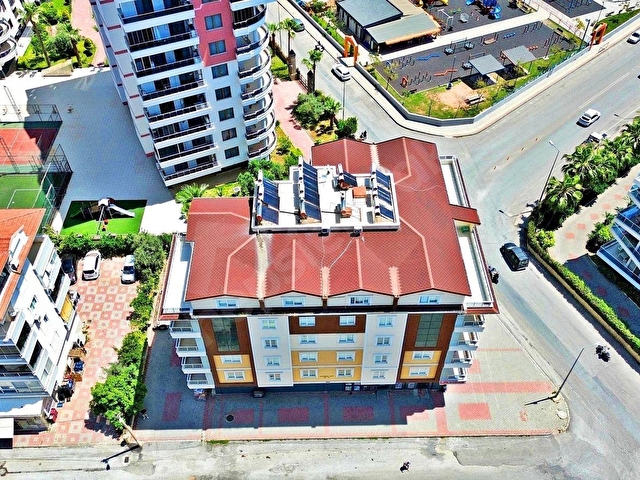 ALANYA CİKCİLLİDE GENİŞ FERAH SATILIK 2+1 AYRI MUTFAK DAİRE - Görsel 2