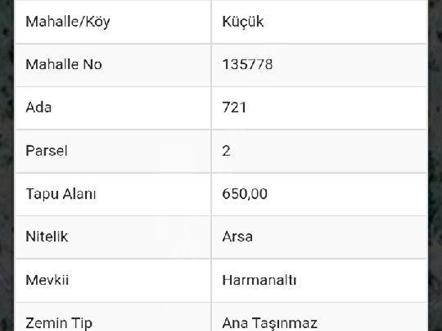 SAHİBİNDEN imarlı 650 metre arsa - Görsel 2