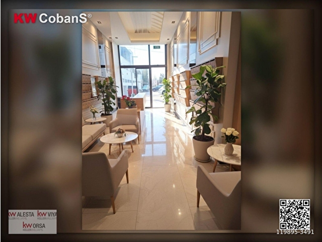 KW CobanStan Şehrin Kalbinde İnci Tower 1+1 Havuzlu - Görsel 24