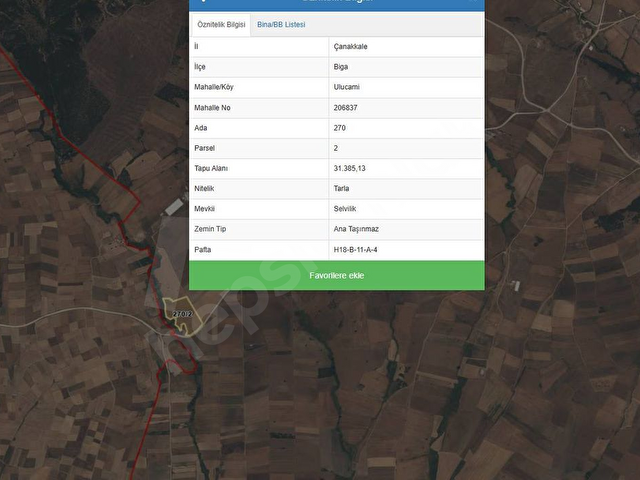Biga Karabiga’da Sanayiye Komşu, Limana 4 KM Mesafede Fırsat Arazi! - Görsel 3