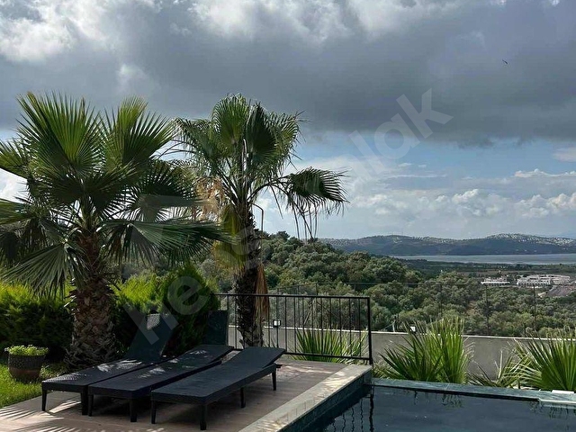 MUĞLA BODRUM MEŞELİK 2+1 HAVUZLU LÜKS BAHÇE KATI SATILIK DAİRE - Görsel 25