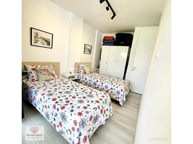 MUĞLA BODRUM MEŞELİK 2+1 HAVUZLU LÜKS BAHÇE KATI SATILIK DAİRE - Görsel 18