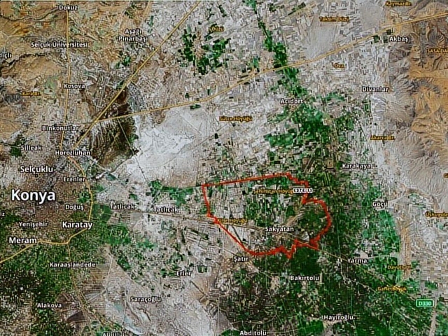 KONYA KARATAY,DA SANAYİ BÖLGESİNE YAKIN SULAK TARLA - Görsel 15