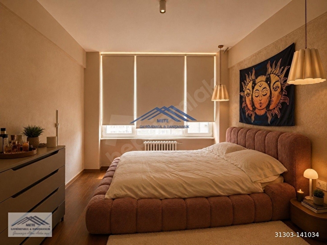 METEden Ortaköy Merkezde Şık,2+1,86m2,Balkonlu,Arakat Daire - Görsel 10
