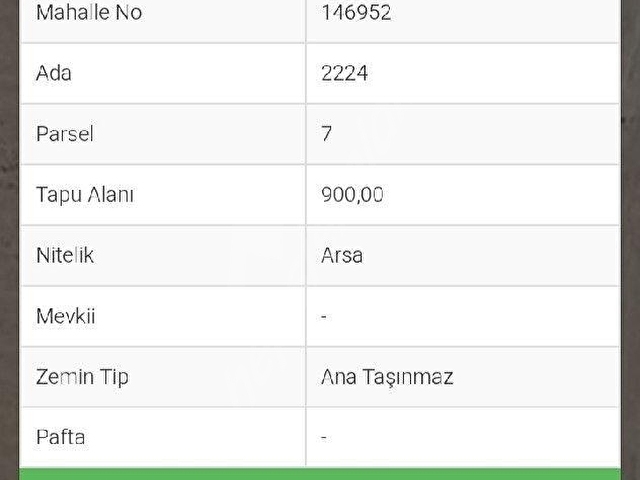 KONYA CİHANBEYLİ KÖPRÜBAŞI MAHALLESİ 900 M2 SATILIK ARSA