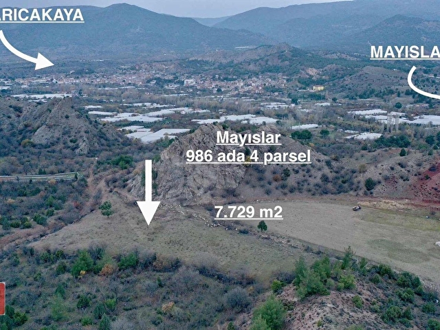 Öztekin den SARICAKAYA da 7.728 m2 satılık tarla - Görsel 7