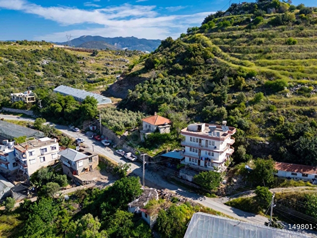 ALANYA KONAKLI MAH. DENİZ MANZARALI SATILIK TARLA VE MÜSTAKİL EV - Görsel 23