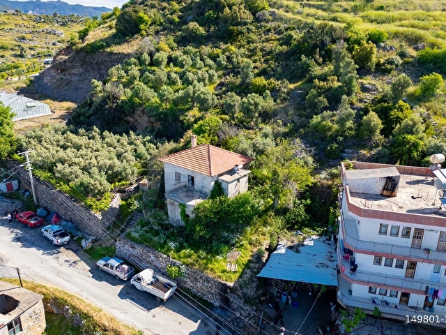 ALANYA KONAKLI MAH. DENİZ MANZARALI SATILIK TARLA VE MÜSTAKİL EV - Görsel 21