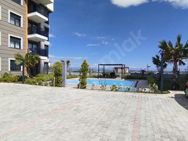 ALTINTAŞ MH.DENİZ MANZARALI.ÇİFT KLİMALI HAVUZLU 1+1 SATILIK FERAH DAİRE - Görsel 6