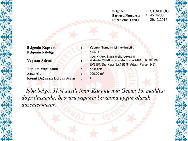 MEMLİK AYCAN HOBİ BAHÇELERİNDE 500 M² İÇERİSİNDE 3+1 MÜSTAKİL EV - Görsel 30