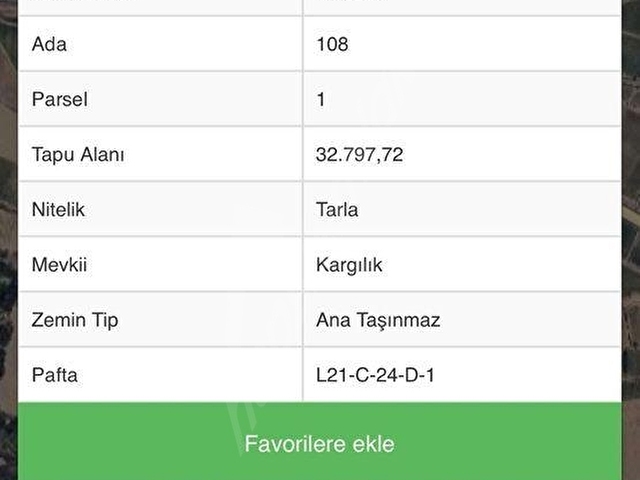 BULDANDA DENİZLİ-MANİSA YOLUNA ÇOK YAKIN SATILIK 32.797M² TARLA - Görsel 3