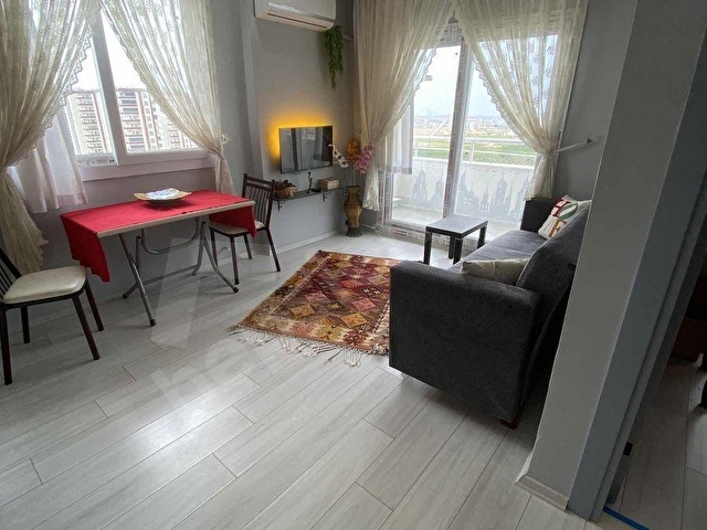ERGÜVAN CAD. ÜZERİ 1+1 FULL EŞYALI LÜX CAZİP DAİRE - Görsel 4