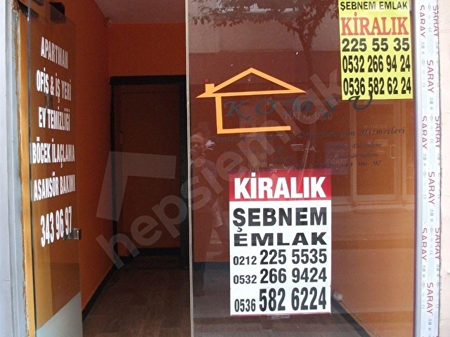 Şişli Kurtuluş Seymen Sok.1+0 + wc,li 15 m2 temiz Satılık İş yeri Dükkan ( DOLU ) - Görsel 2