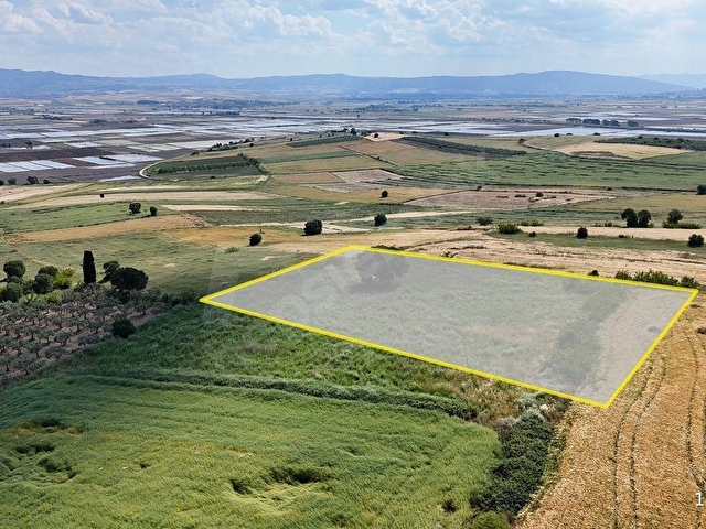 BALIKESİR MANYAS EŞEN MAHALLESİNDE SATILIK 7577 M2 TARLA