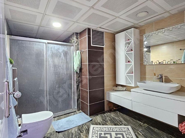 Denizli adalet te satılık önü komple açık yeşil alan cepheli 200 M2 3+1 ebeveyn banyolu lüks daire - Görsel 23
