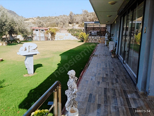 FOÇA 1676 M2 ARSA İÇNDE DENİZ MNZARALI 3+1 SATLIK MÜSTAKİL VİLLA - Görsel 26