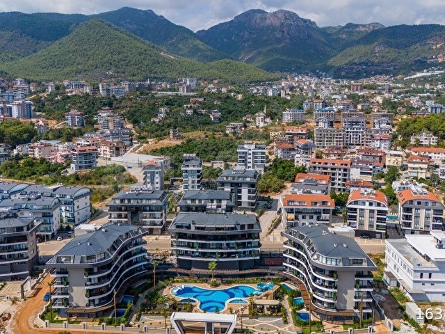ALANYA OBA RÜYA GİBİ KOMPLEKSTE GENİŞ 1+1 SATILIK DAİRE - Görsel 11