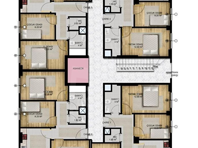MABELDEN DEMİRKENT MAHALLESİNDE SATILIK 2+1 DAİRE! - Görsel 9