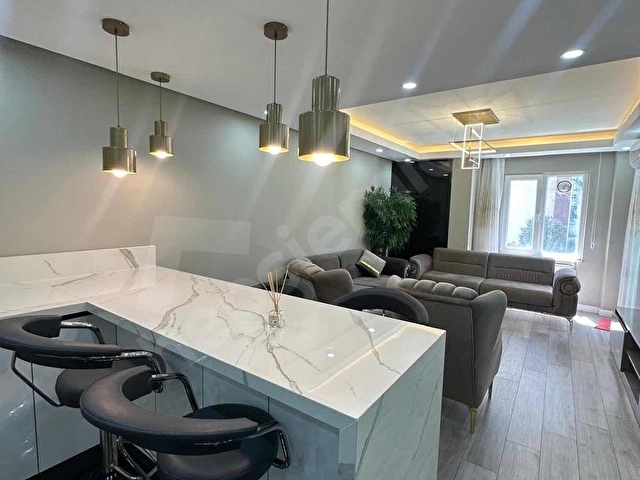 AHENK İSTANBUL EŞYALI 2+1 BAHÇE KATI - Görsel 29