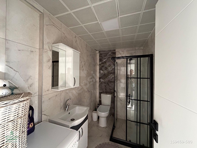 ALAÇATIDAN YBÜ YAKINI 1.KATTA FULL EŞYALI KİRALIK 1+1 DAİRE - Görsel 22