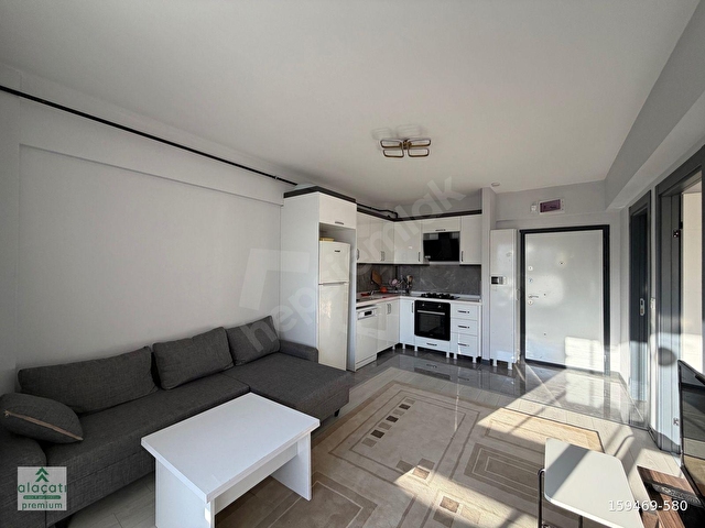 ALAÇATIDAN YBÜ YAKINI 1.KATTA FULL EŞYALI KİRALIK 1+1 DAİRE