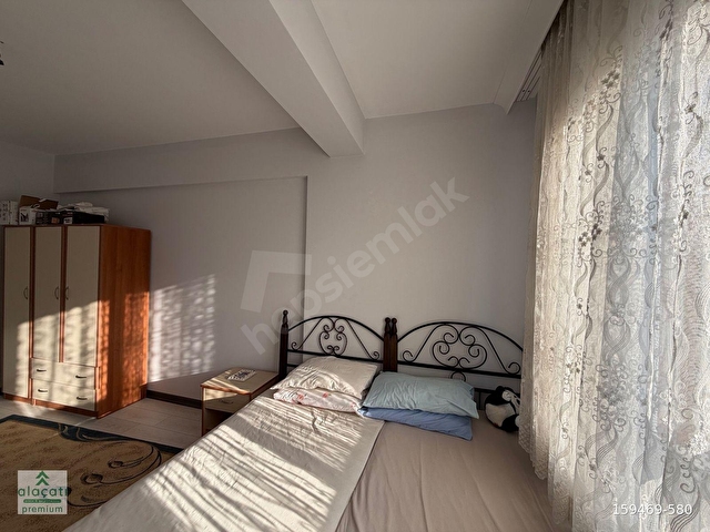 ALAÇATIDAN YBÜ YAKINI 1.KATTA FULL EŞYALI KİRALIK 1+1 DAİRE - Görsel 16