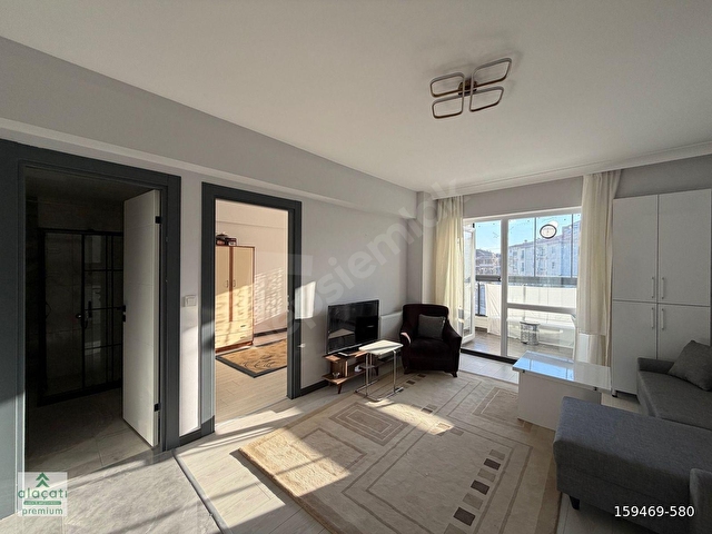ALAÇATIDAN YBÜ YAKINI 1.KATTA FULL EŞYALI KİRALIK 1+1 DAİRE - Görsel 2