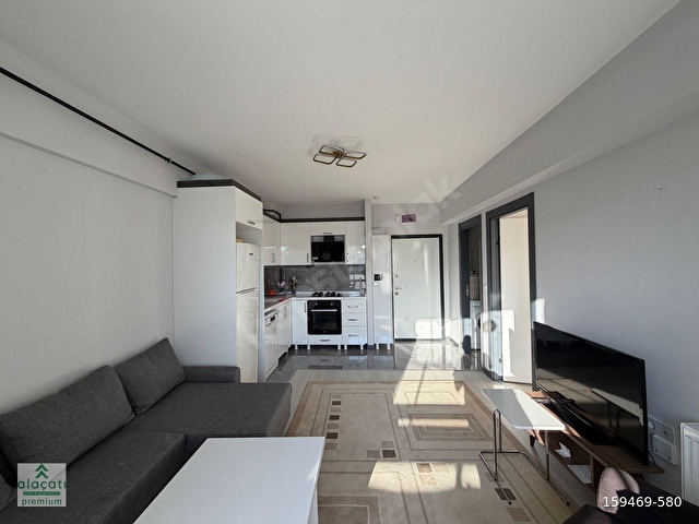 ALAÇATIDAN YBÜ YAKINI 1.KATTA FULL EŞYALI KİRALIK 1+1 DAİRE - Görsel 8