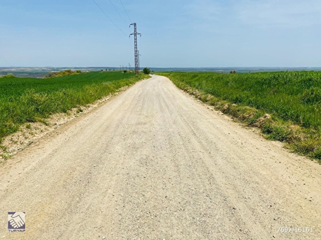 TURYAPTAN ÇORLU ÖNERLERDE SATILIK 3212 M2 TARLA HİSSESİ - Görsel 3