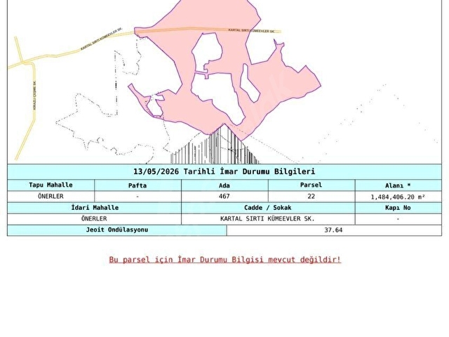 TURYAPTAN ÇORLU ÖNERLERDE SATILIK 3212 M2 TARLA HİSSESİ - Görsel 5