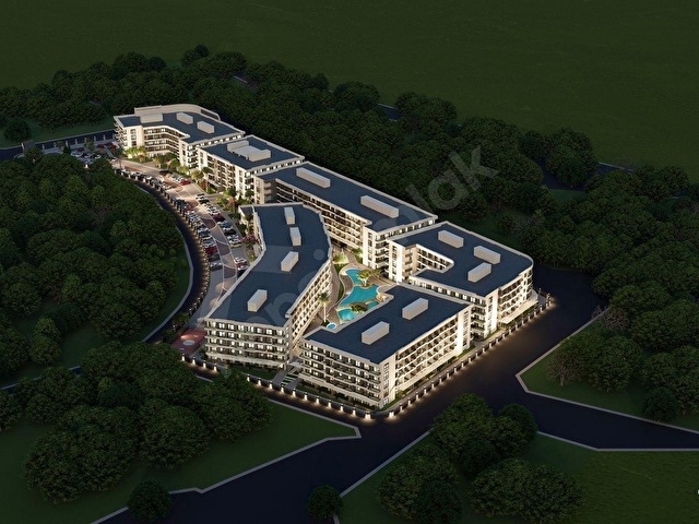 ROYAL EMLAK MERSİN TÖMÜK MAH YATAY MİMARİ TATİL KÖYÜNDE SATILIK 1+1 YAZLIK DAİRE DENİZE YAKIN - Görsel 2