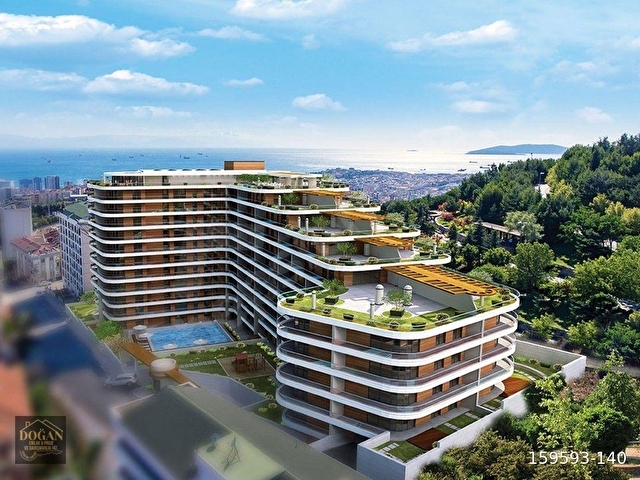 QADRAJ RESIDENCE DENİZ VE HAVALİMANI MANZARALI 1+1 SATILIK DAİRE - Görsel 5