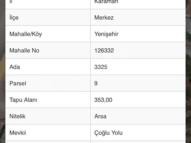 YENİŞEHİRİN EN UYGUN SATILIK ARSASI... - Görsel 2