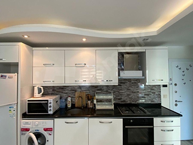Alanya / Mahmutlar 1+1 Eşyalı Kiralık Ev ( AİDAT DAHİL 26.000 TL ) - Görsel 3