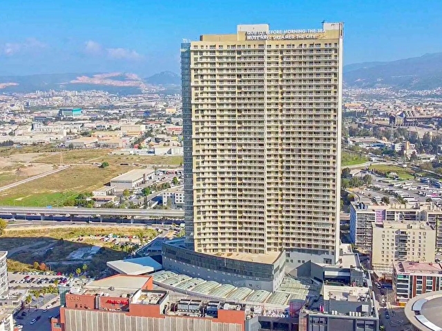 point bornova rezidansta deniz manzaralı geniş 3+1 daire