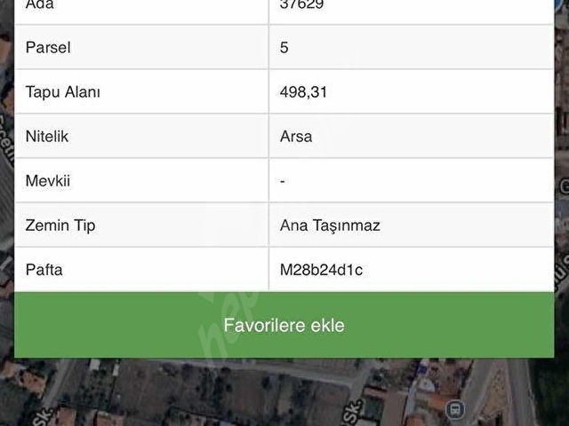 HATIP MAH.SATILIK 2 KATA İMARLI ARSA - Görsel 3