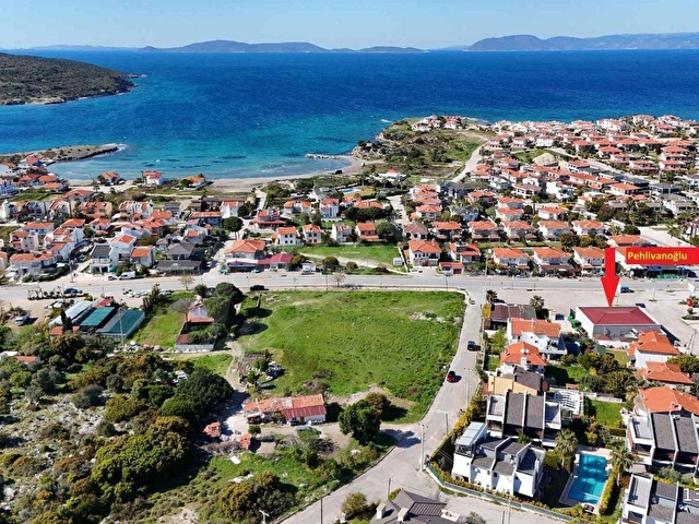 İzmir Çeşme Şifnede Ana Caddede Denize Yakın Satılık Arazi 500 m² - Görsel 6