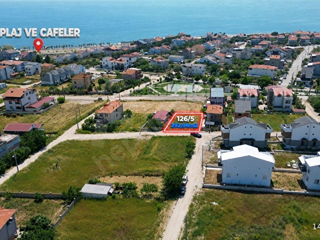 KARABİGA ZEYTİNLİKTE SAHİLE 4 DAKİKA MESAFEDE 292 M² ARSA | YERLEŞİM ALANI İÇERİSINDE - Görsel 6