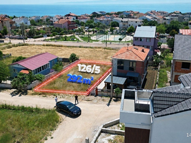 KARABİGA ZEYTİNLİKTE SAHİLE 4 DAKİKA MESAFEDE 292 M² ARSA | YERLEŞİM ALANI İÇERİSINDE - Görsel 7
