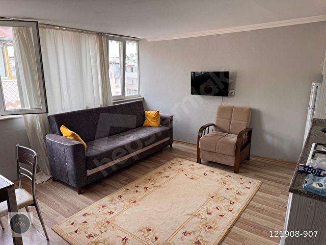 KÜLTÜR KAFELER CADDESİNDE 1+1 ASANSÖRLÜ EŞYALI KİRALIK DAİRE!