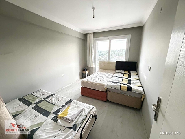 İSABEYLİDE DOĞA VE ŞEHİR MANZARALI 1+1 EŞYALI KİRALIK DAİRE - Görsel 9