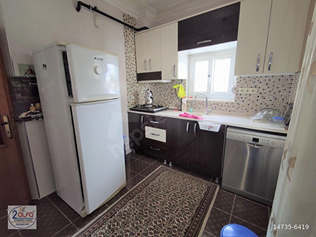 ÇAĞLAYAN  BARINAKLARDA FULL EŞYALI, DOĞAL KOMBİ KAT KALORİFERLİ 2+1 DAİRE - Görsel 10