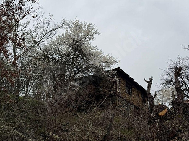 BALIKESIR BİGADİÇTE 2 DÖNÜM ARAZİ İÇİNDE ESKİ KÖY EVİ