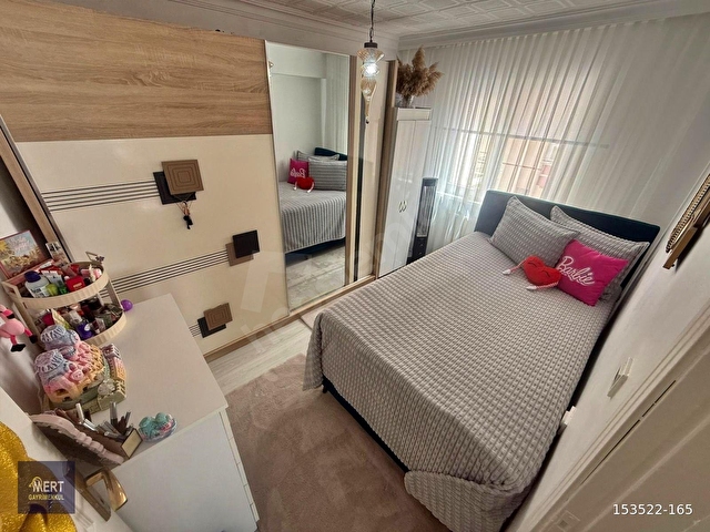 MERTDEN MERKEZİ KONUMLU İÇİ YAPILI 100m² TERASLI 5+1 DAİRE - Görsel 21