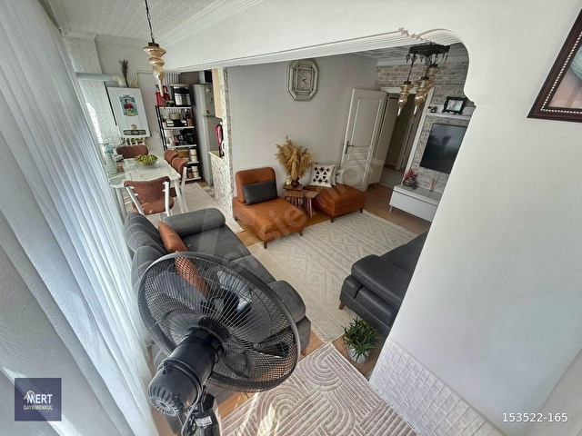 MERTDEN MERKEZİ KONUMLU İÇİ YAPILI 100m² TERASLI 5+1 DAİRE - Görsel 11